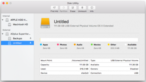 format external hard drive for mac and pc disk utility